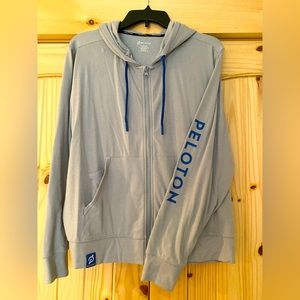Peloton zip up hoodie L